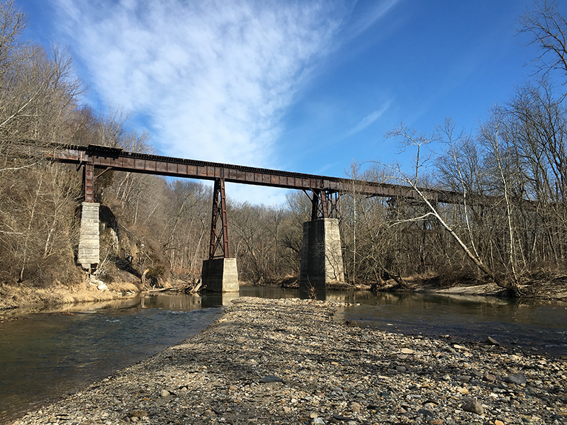 Monon High Bridge over Deer Creek, Delphi